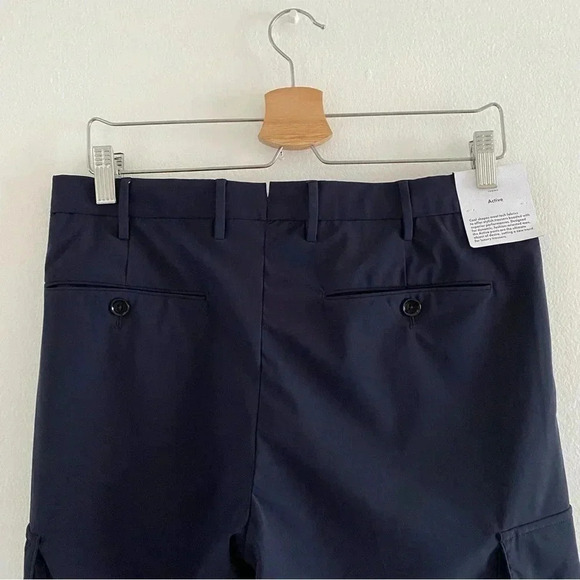 PT Torino Men's Black Gamma Cargo Pants Sz 48/ Medium US 32-33 - Picture 11 of 13